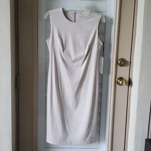 Calvin Klein Khaki Sheath Dress - Size 6